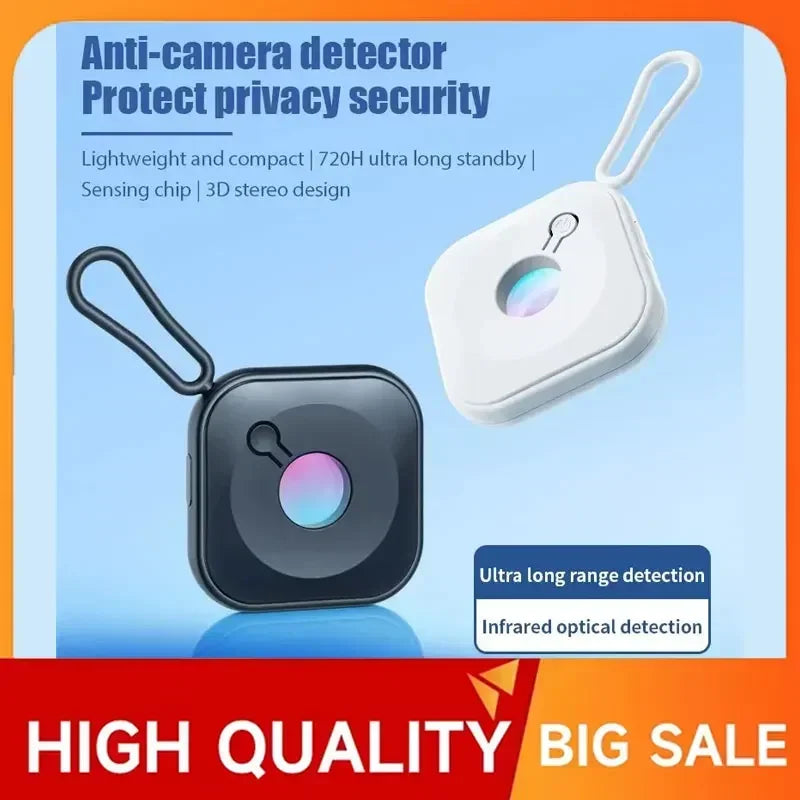 Infrared Camera Detector Anti Peeping Lens Finder LED Spy Gear For Security Protection Hidden Camera Detection