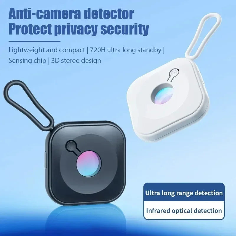 Infrared Camera Detector Anti Peeping Lens Finder LED Spy Gear For Security Protection Hidden Camera Detection