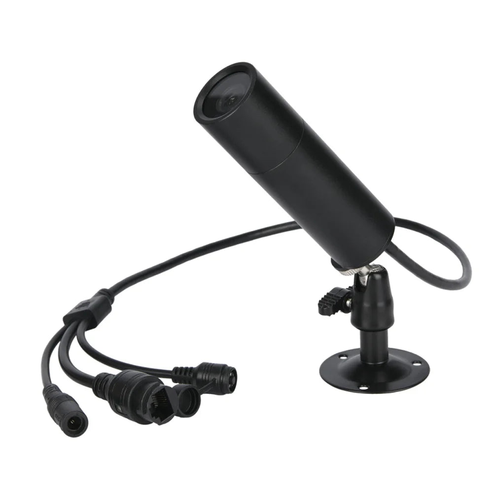 Mini Bullet Camera 5MP POE Cameras Outdoor Black-light-level Starlight Security Surveillance P2P Full HD Video Recorder Onvif IP
