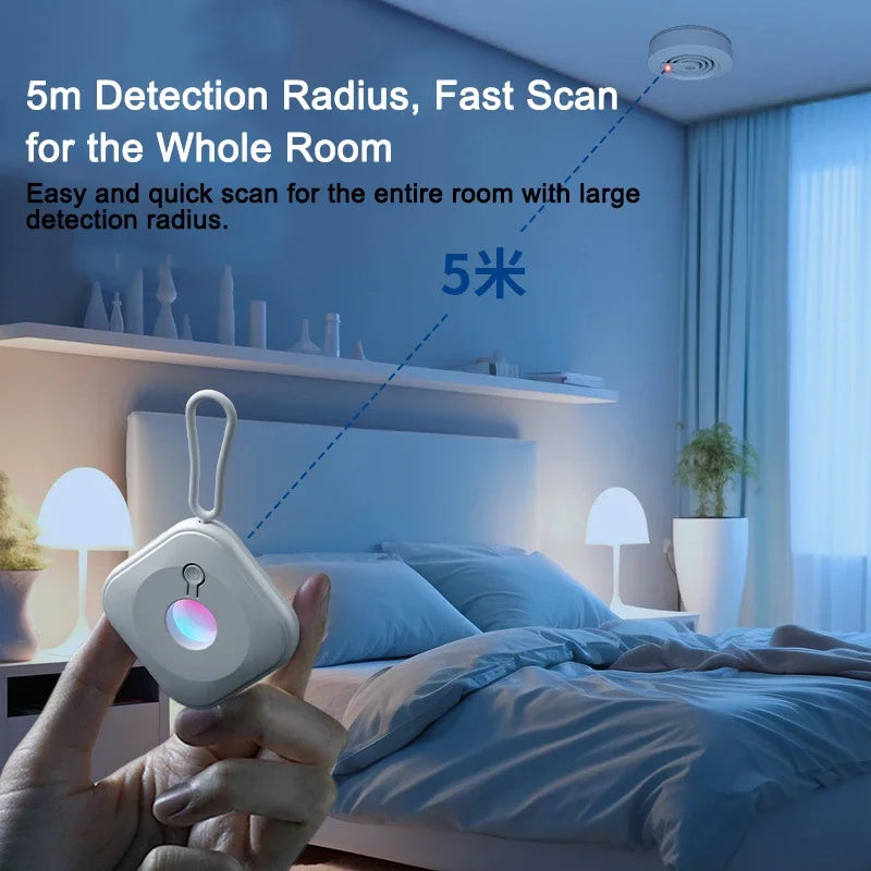 Infrared Camera Detector For Security Protection Camera Anti-Peeping Camera Detector Lens Detect Gadget LED Spy Gear